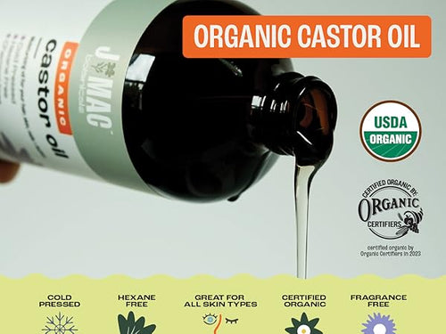Cold-Pressed Castor Oil for Hair Growth
